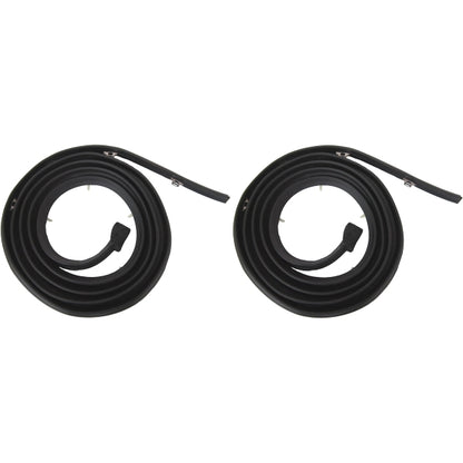 1957-1958 GM 2 door hardtop door seals, pair
