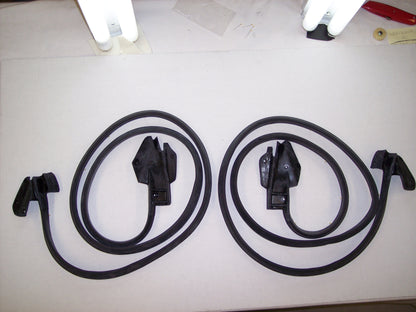 1972-1976 Ford Elite, Torino & Ranchero 2 door hardtop, fastback & notchback door seals, pair