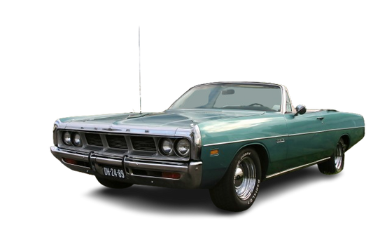 1969-70 POLARA "C Body" Convertible Vinyl Top, Vinyl Window & Pads