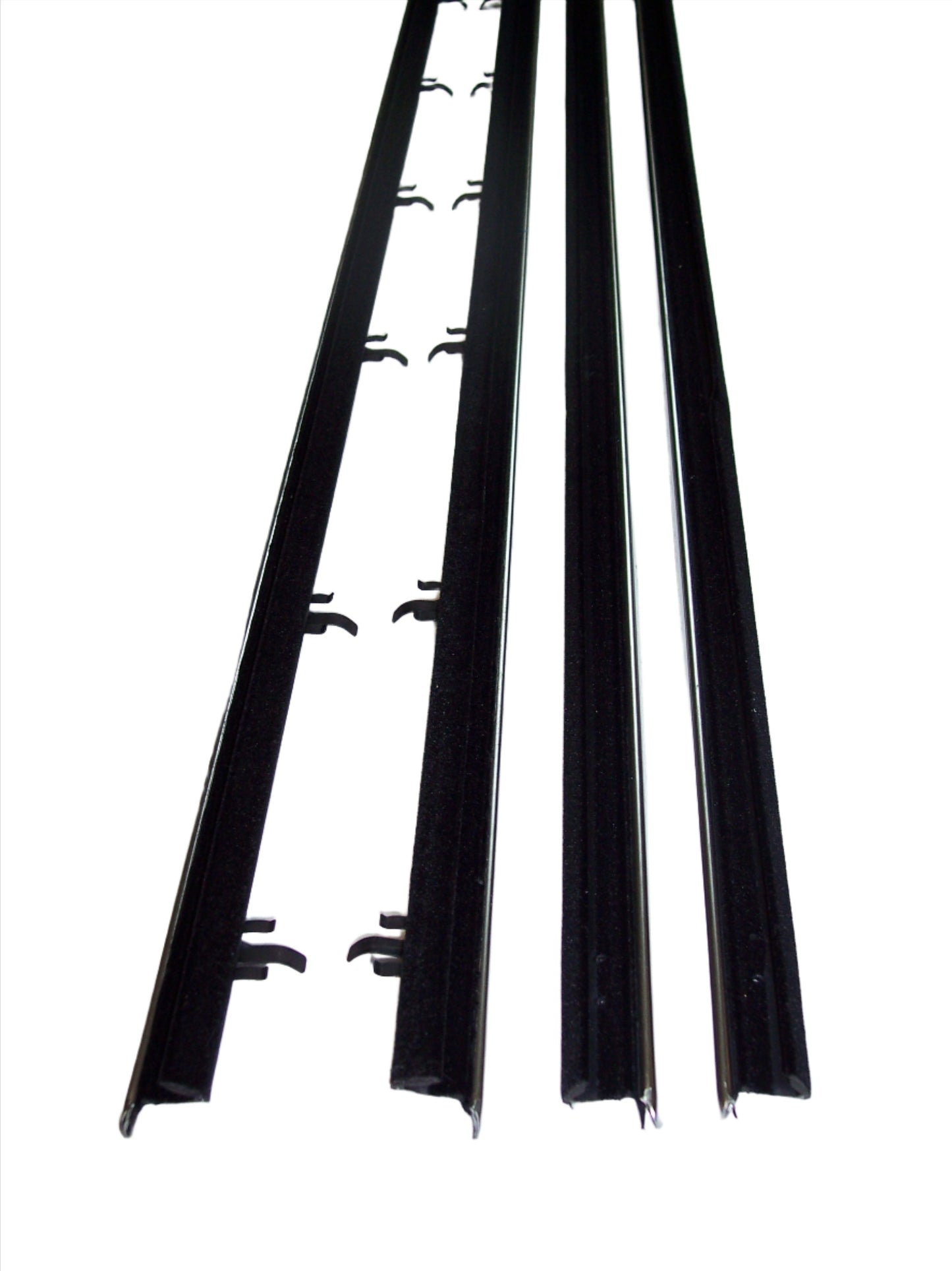 1971-1972 FORD LTD 4 DOOR HARDTOP WINDOW SWEEP SET 8PCS