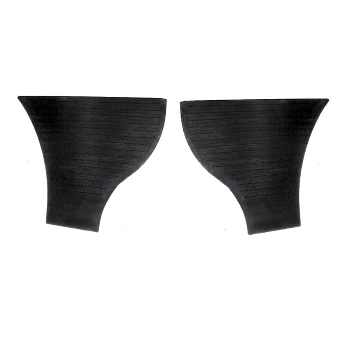 Gravel Shields For Hudson Super 6 1946-1947 10-1/2" Long; FS 36