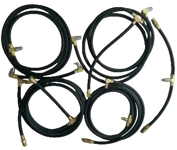 1963 Ford Thunderbird new convertible top cylinder 5 piece hose set.