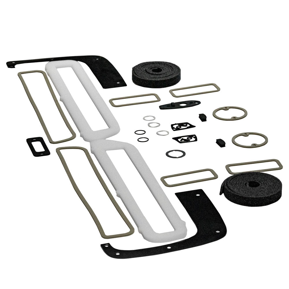 Lens Gasket Kit For Dodge Coronet 1969 19-Piece Set; LGK 2712-100