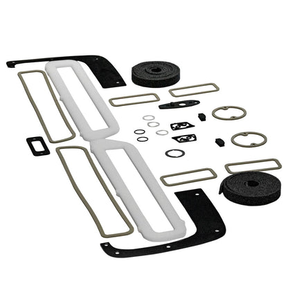Lens Gasket Kit For Dodge Coronet 1969 19-Piece Set; LGK 2712-100