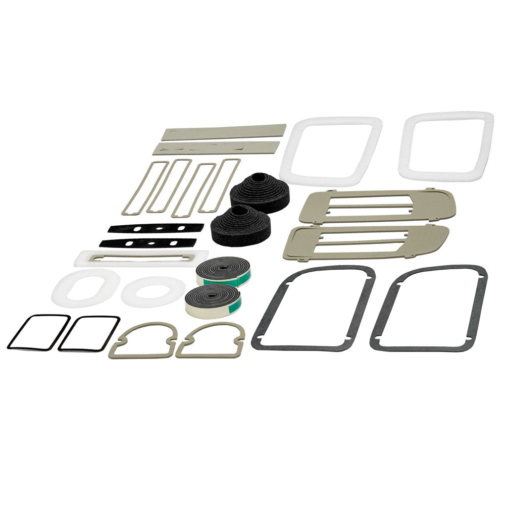 Lens Gasket Kit For Dodge Challenger 1971 15-Piece Set; LGK 2721-100