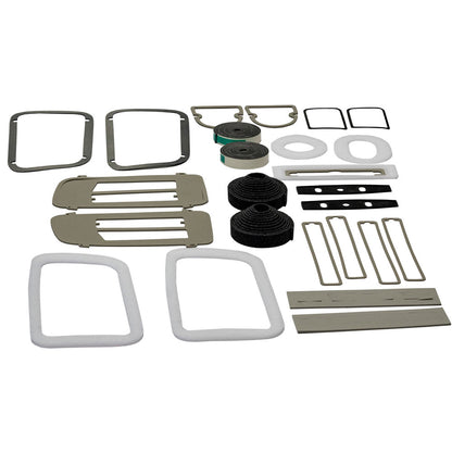 Lens Gasket Kit For Dodge Challenger 1971 15-Piece Set; LGK 2721-100