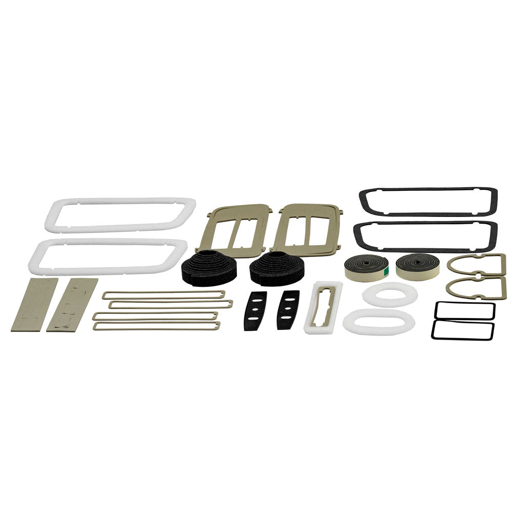 Lens Gasket Kit For Dodge Challenger 1971 15-Piece Set; LGK 2721-100