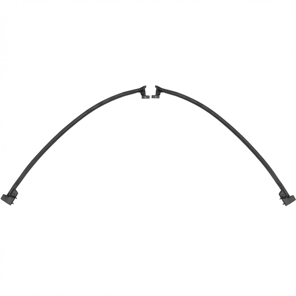 Rear Vertical Door Seals For Dodge Ram 1500 1998-2002 55275041AC; LM 123-BV
