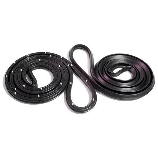 Front Molded Door Seals, with Clips For Buick Apollo 1973-1974; LM 20-M
