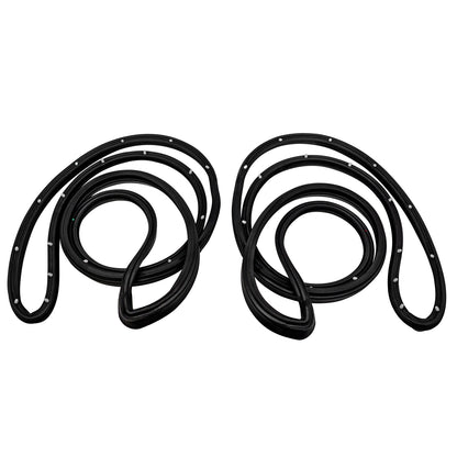 Rear Molded Door Seals, with Clips For Buick Apollo 75, Skylark 76-79; LM 20-P/R