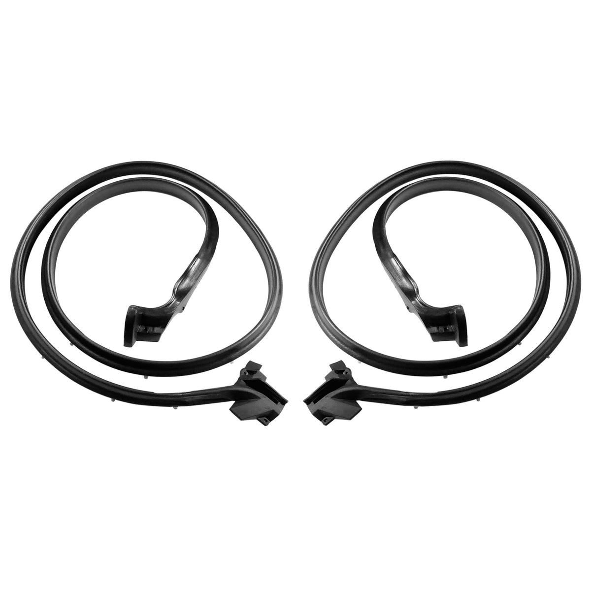 Rear Door Seals For Chevrolet Caprice 1966, Impala 1965-1966; LM 21-K
