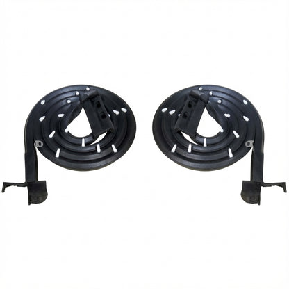 Rear Molded Door Seals with Clips For Buick Invicta 1961-1962; LM 21-L/R