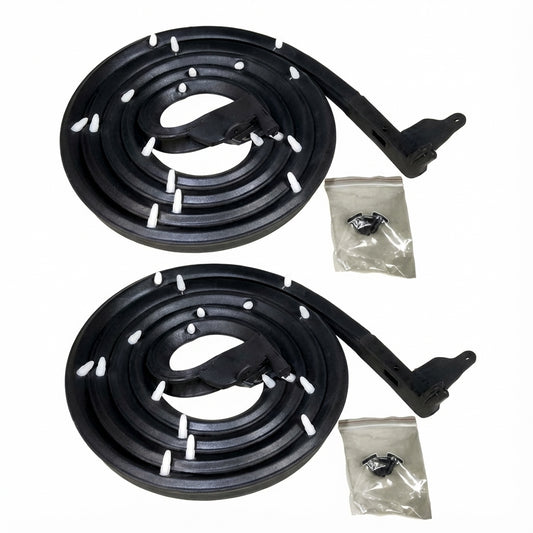 Front Molded Door Seals with Clips For Buick Electra, LeSabre 1963-1964; LM 21-L