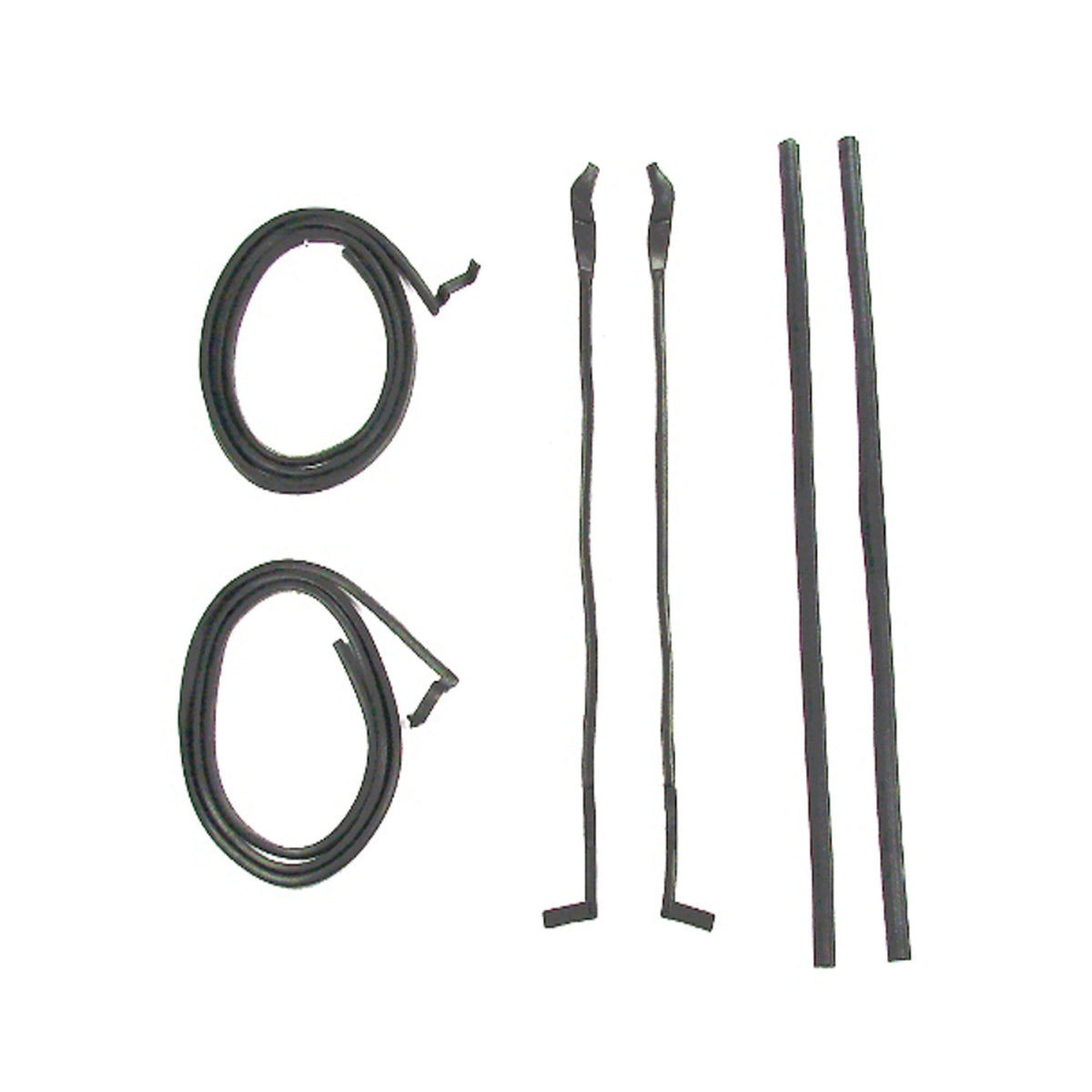 Door Weatherstrip Set For Ford F1 1948-1952, F2 1948-1952, F3 1948-1952; LM 48