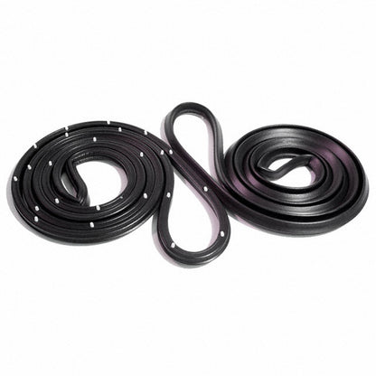 Rear Molded Door Seals with Clips For Chevrolet Bel Air 1955-1957; LM 56-A/R