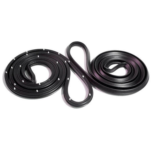 Front Molded Door Seals with Clips For Chevrolet Bel Air 1955-1957; LM 56-A
