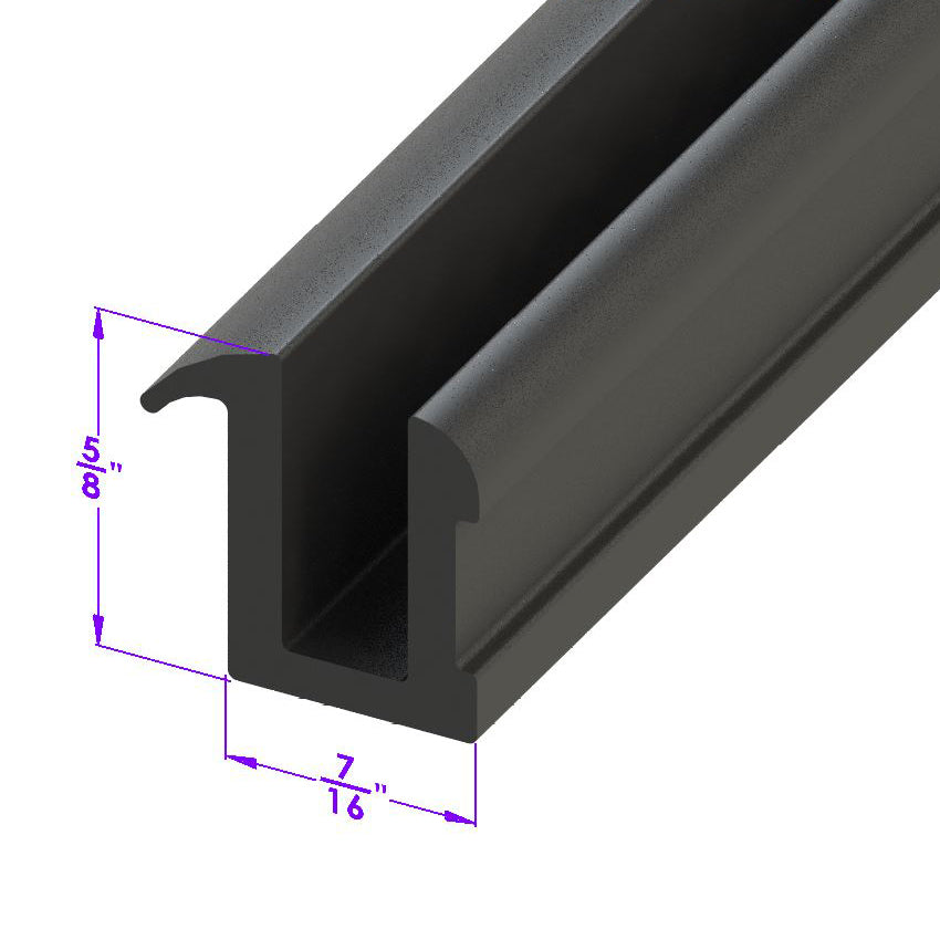 Rear Side Window Seal; LP 102-B