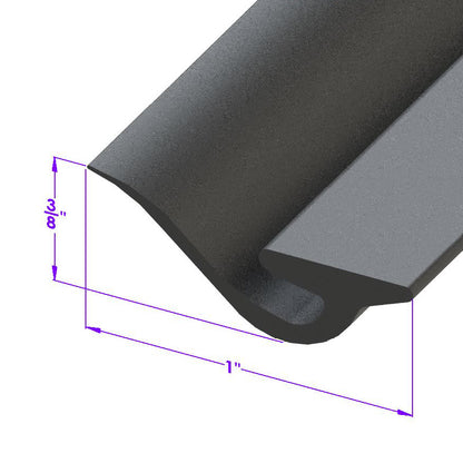 Door Bottom Seal; LP 104-B