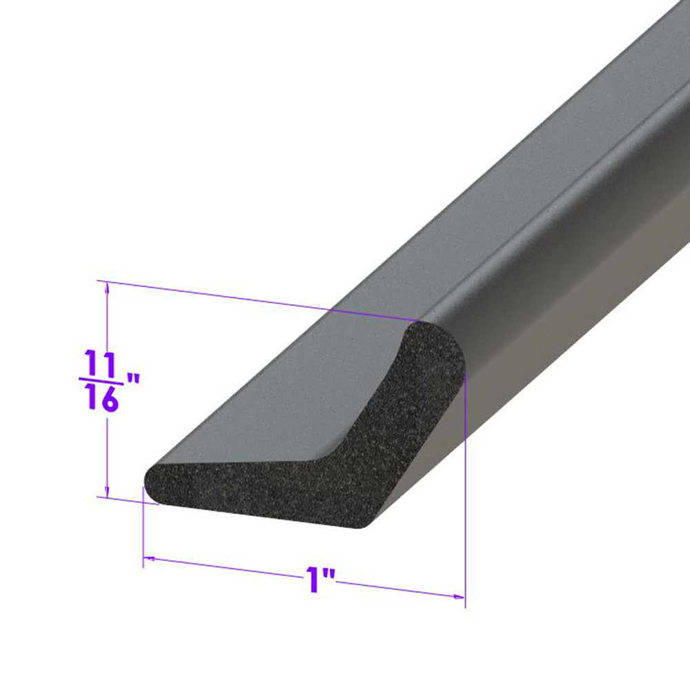 Door Bottom Seal For Lincoln 9EL Series 1949; LP 104-J