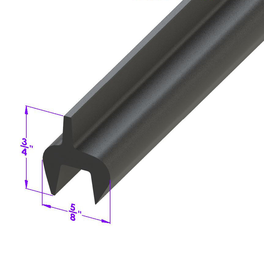 Swing-Out Lower Windshield Seal For Buick Series 120 1927-1928; LP 108