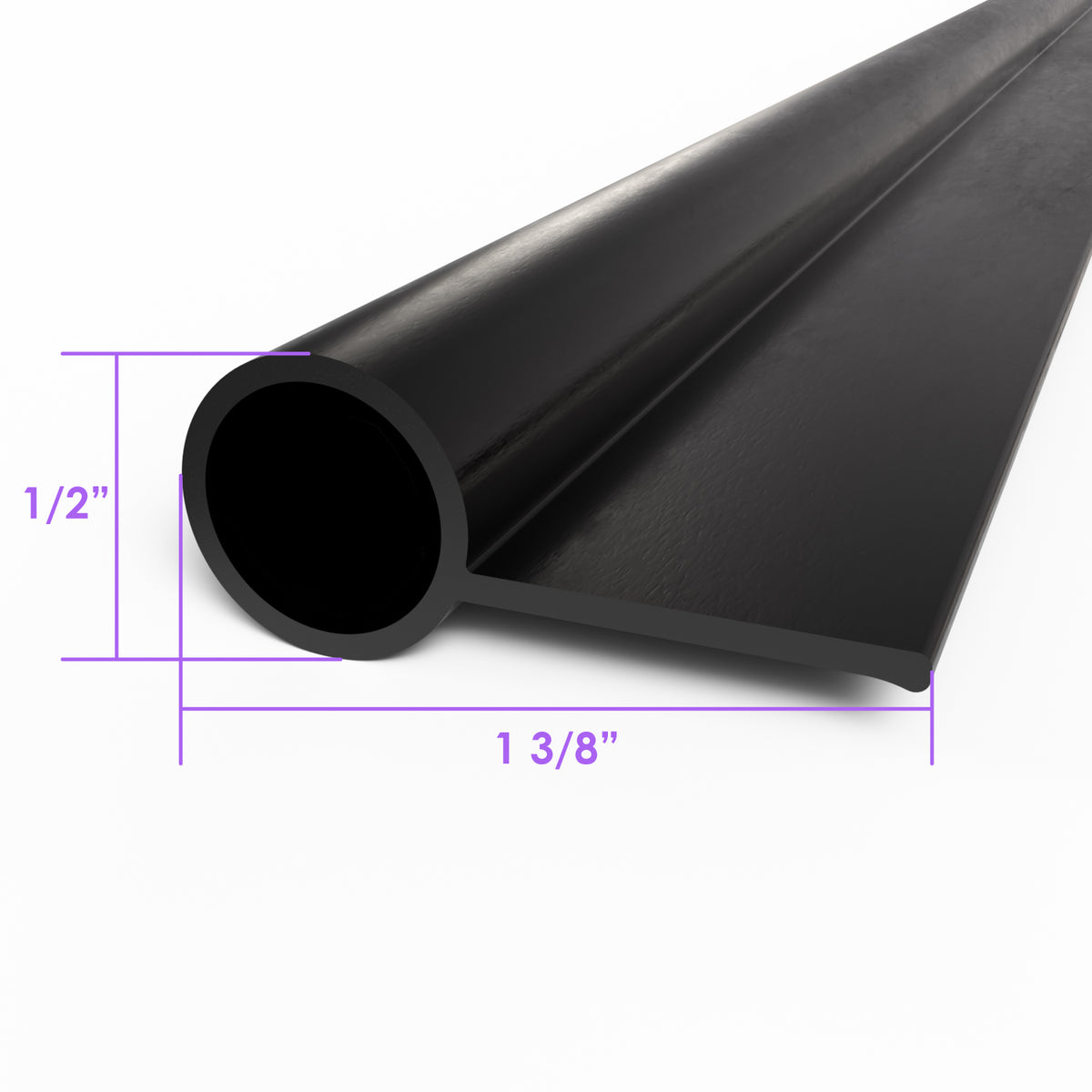 Rear Bumper Gravel Deflector Seal For Chevrolet Fleetline 1942-1948; LP 109-E