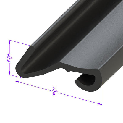 Fender Skirt Seal For Chevrolet Bel Air 1950-1954; LP 111-J