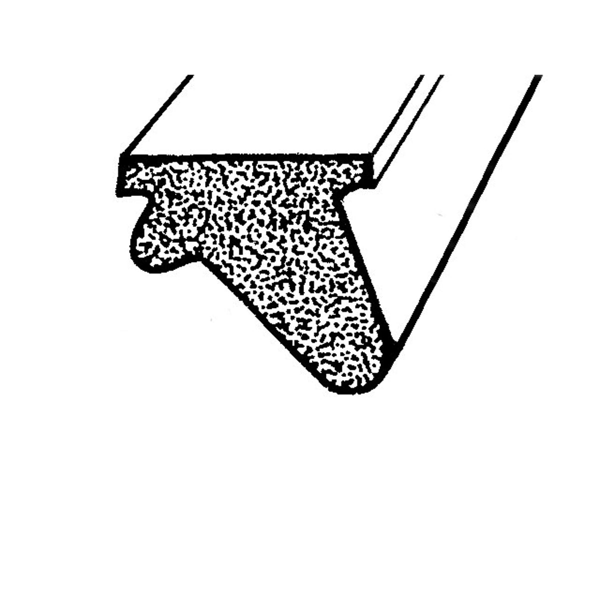 Roof Rail Seal; LP 120-C