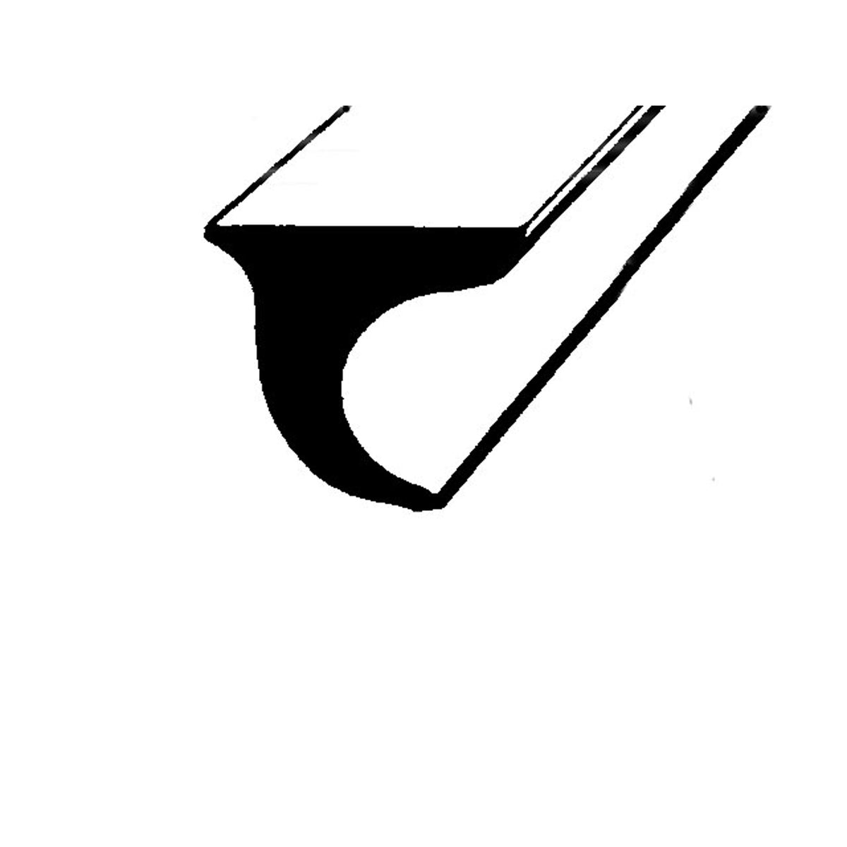Top Roof Rail Seal For Convertibles; LP 12