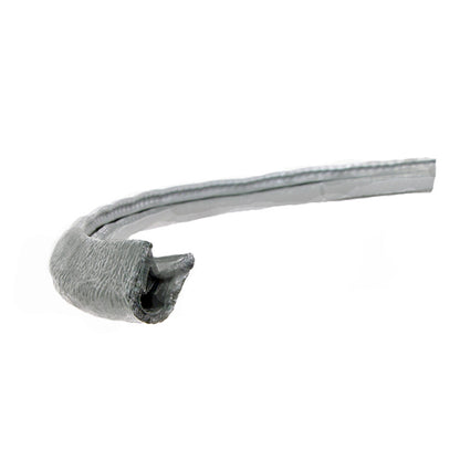 Gray Flexible Plastic Push-On Windlace Fits Cars in the 1960; LP 200-A