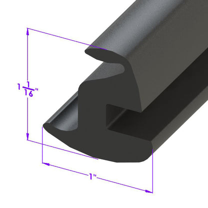 Windshield, Rear Window and Quarter Window Seal; LP 30-G