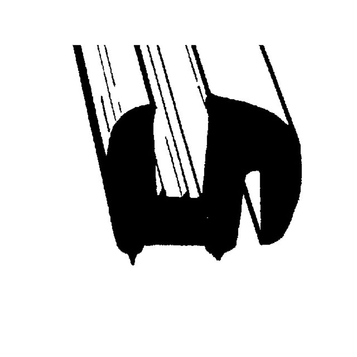 Windshield and Rear Window Seal; LP 30-W