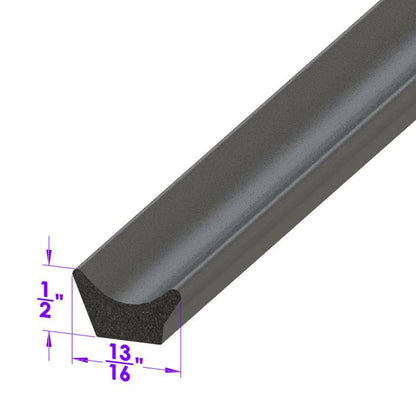 Door Side Seal For Willys Aero Ace 1952-1954, Aero Comet 1952-1954; LP 40-A