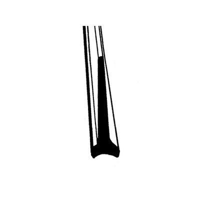 Swing-Out Windshield Seal 1" "T" Rubber; LP 49