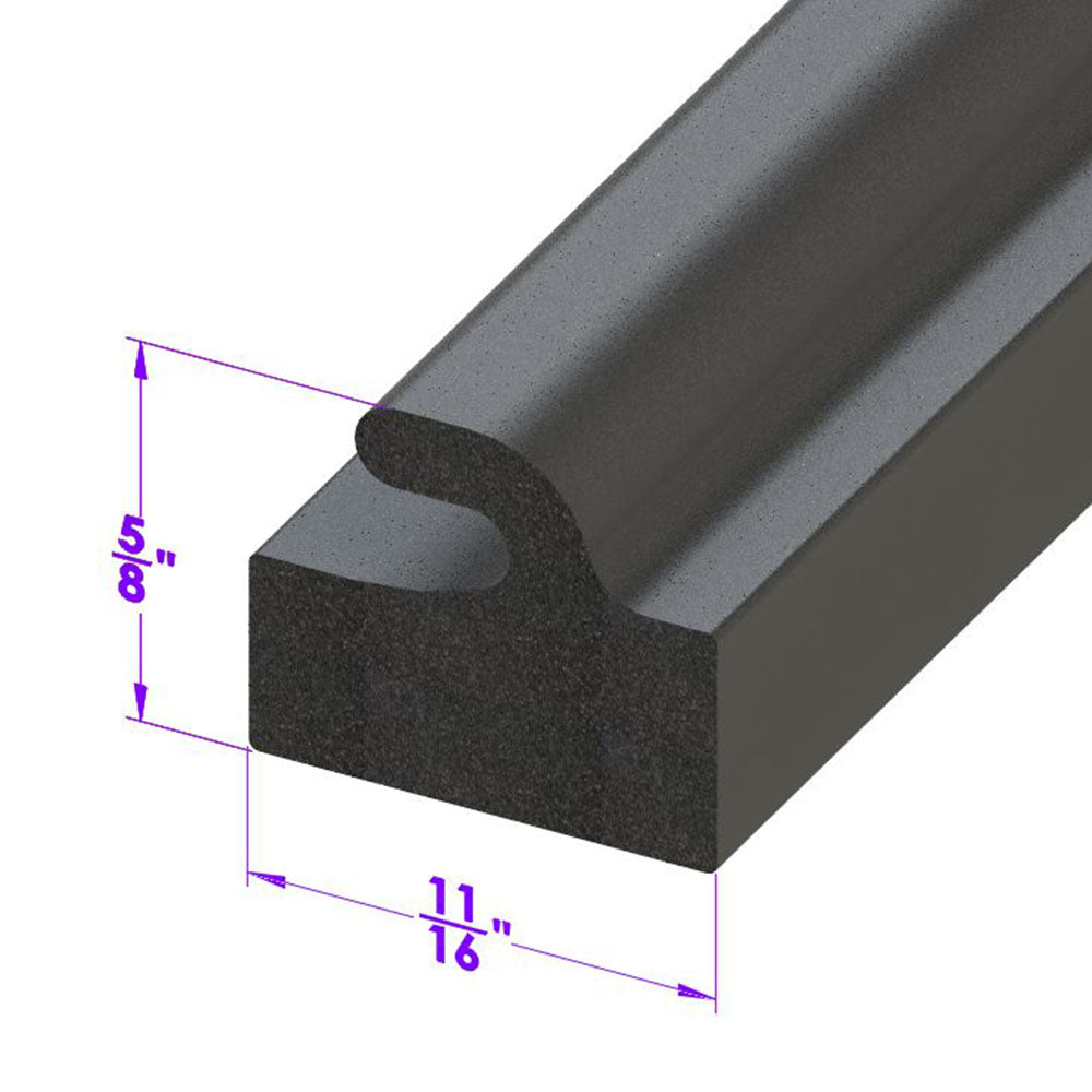 Trunk Seal For Cars with wide Gutters; LP 50-A