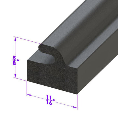 Trunk Seal For Cars with wide Gutters; LP 50-A