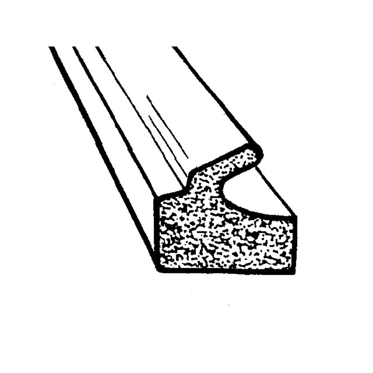 Trunk Seal For Cars with wide Gutters; LP 50-A