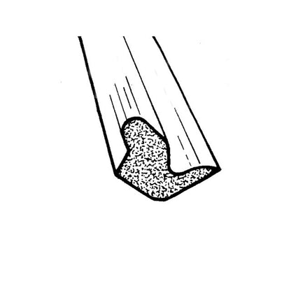 Decklid Seal Fits lower edge and sides of decklid, Sponge Rubber; LP 52