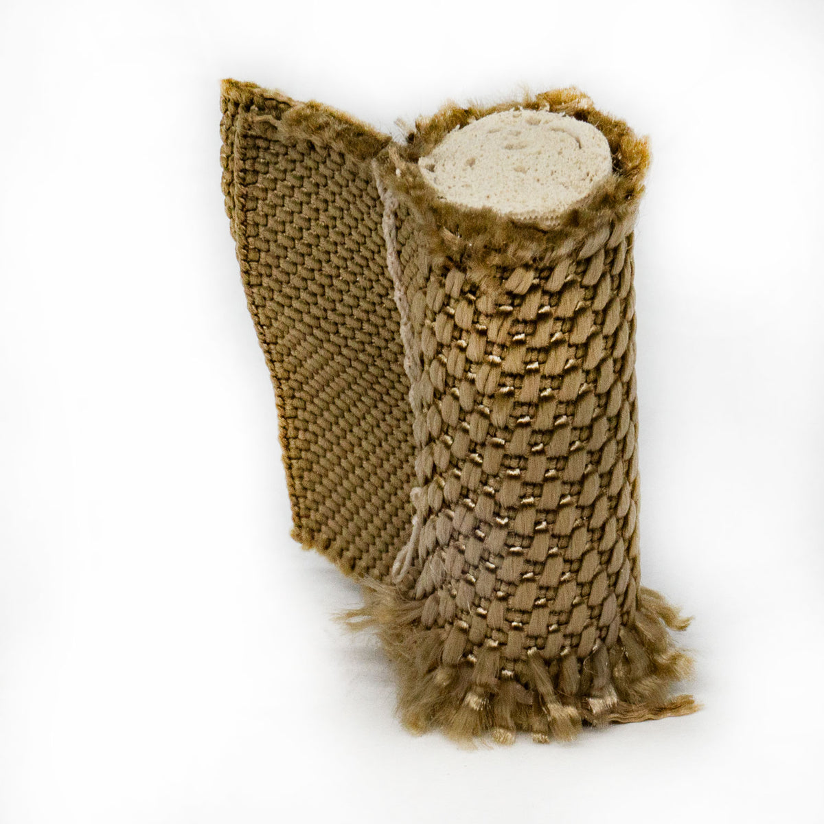 Brown, Cloth-Covered Sponge Windlace; LP 57-D
