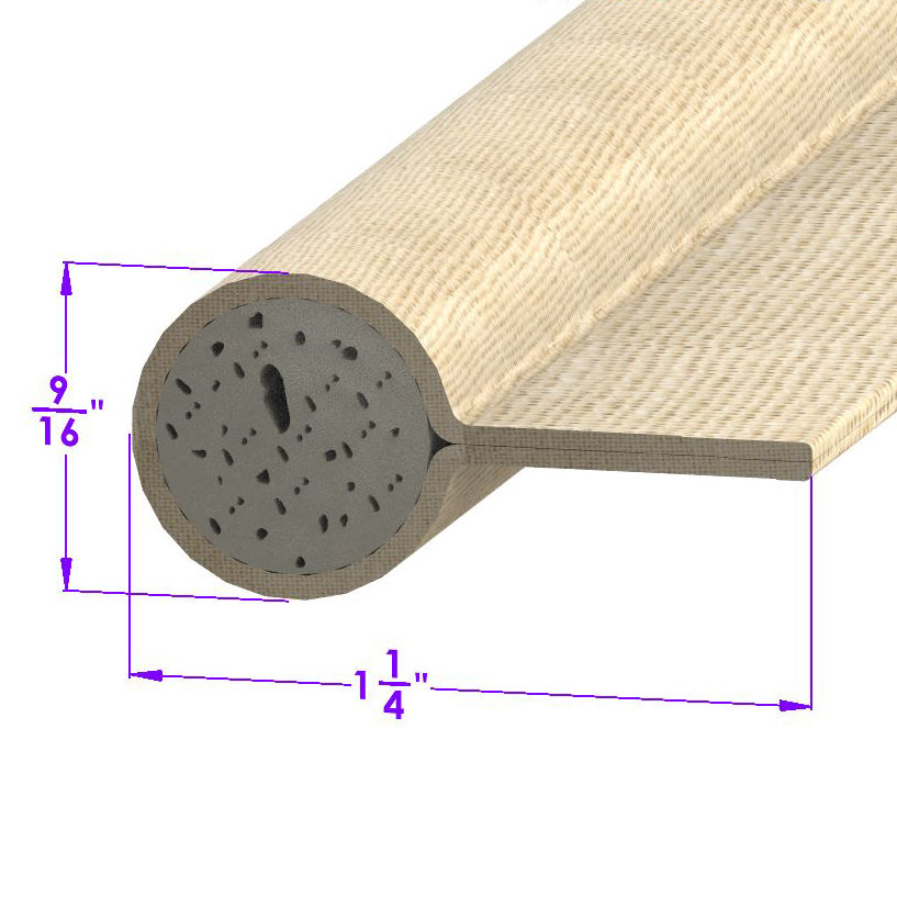 White, Cloth-Covered Sponge Windlace; LP 57-H