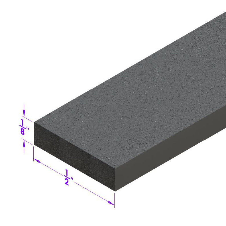 1/2" X 1/8" Trunk and Universal Sponge Seal; LP 58-K