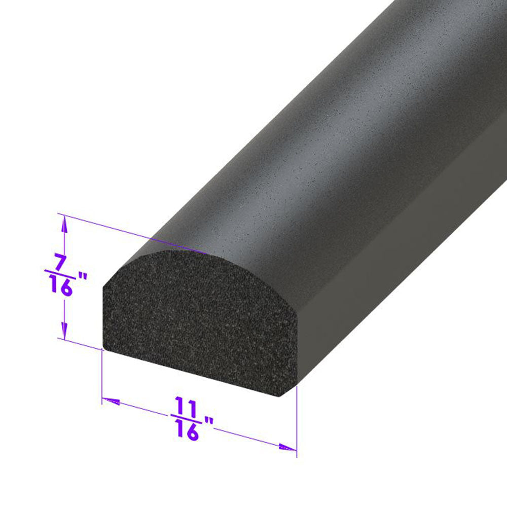 Door Side Seal Fits 40 Mercury and many models of Jaguar; LP 60