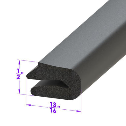 Trunk Seal Sponge Rubber; LP 63-B