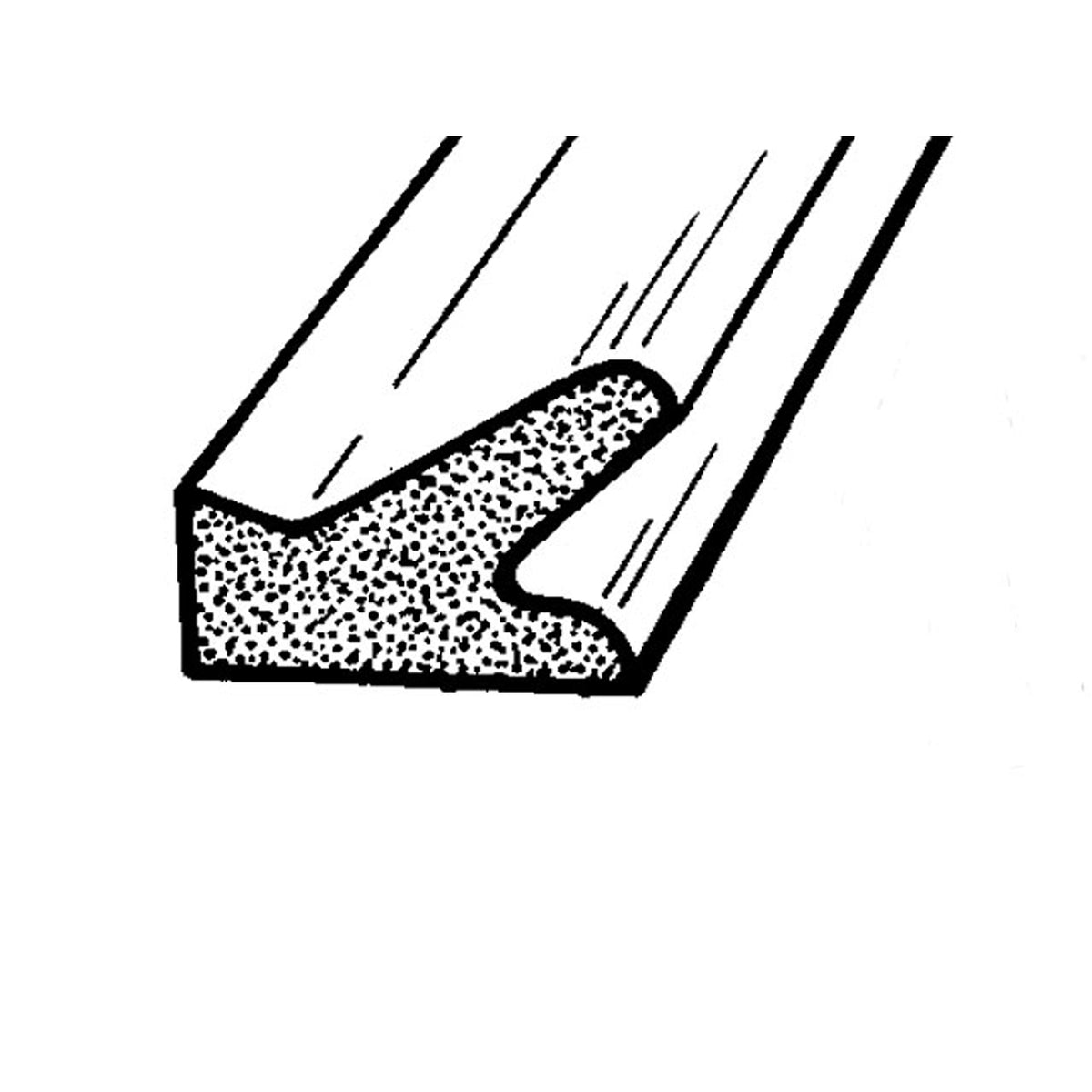 Trunk Seal Sponge Rubber; LP 64-A