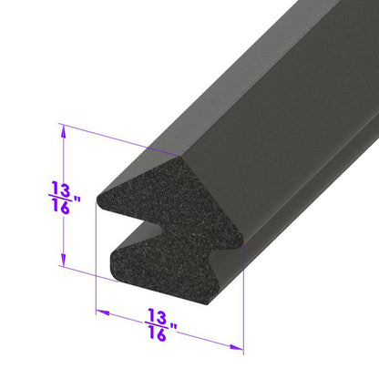 Trunk Seal Sponge Rubber; LP 64