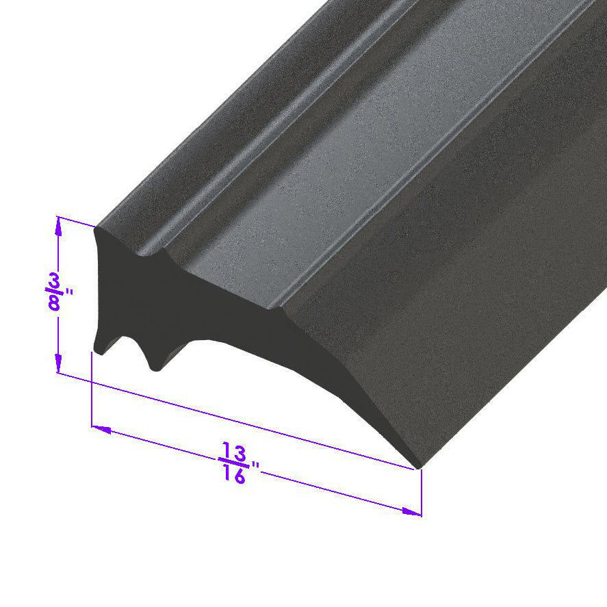 Swing-Out & Crank-Out Windshield Seal For Chevrolet Master Truck 1938; LP 97-A