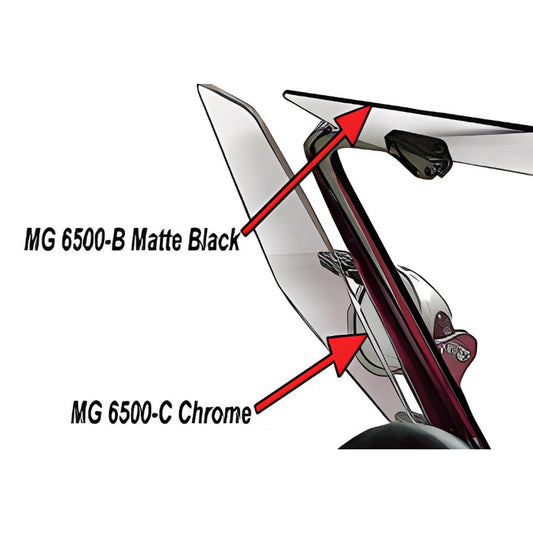 Wind-wing and sun-visor trim For Shelby Cobra 1963-1966; MG 6500-B