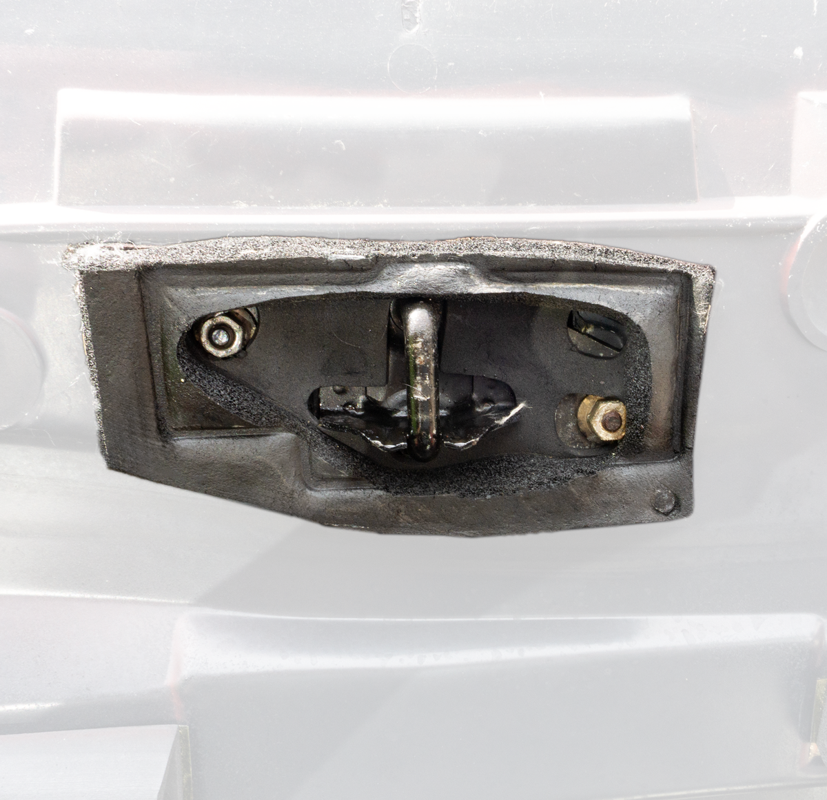 Hood Latch Seal and Backer with adhesive Pontiac Fiero 1984-1988; MP 111