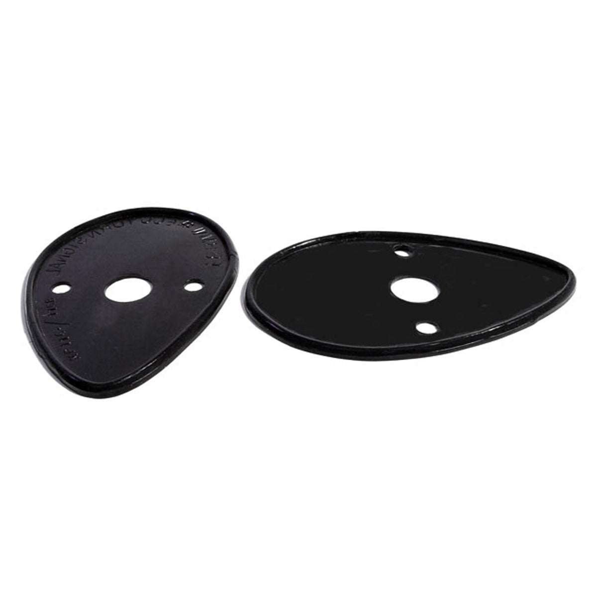 Turn Signal Pads For BMW Isetta 1958 2-3/4" wide X 4-1/4" long, Black; MP 116