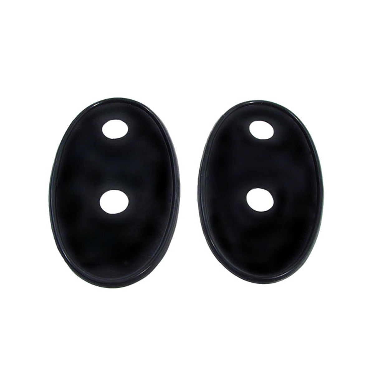 Tail-light Stand Bases-Beaded Edge For Willys Knight Model 66E 1933; MP 1304-A