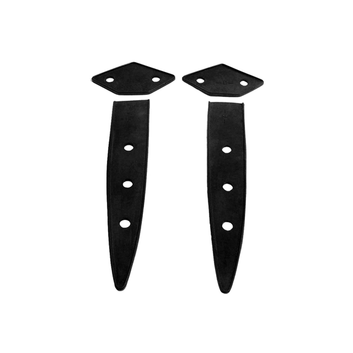 Trunk Hinge Pads For Riley 1 1/2 Litre 1950, 2 1/2 Litre 1950; MP 1400-A